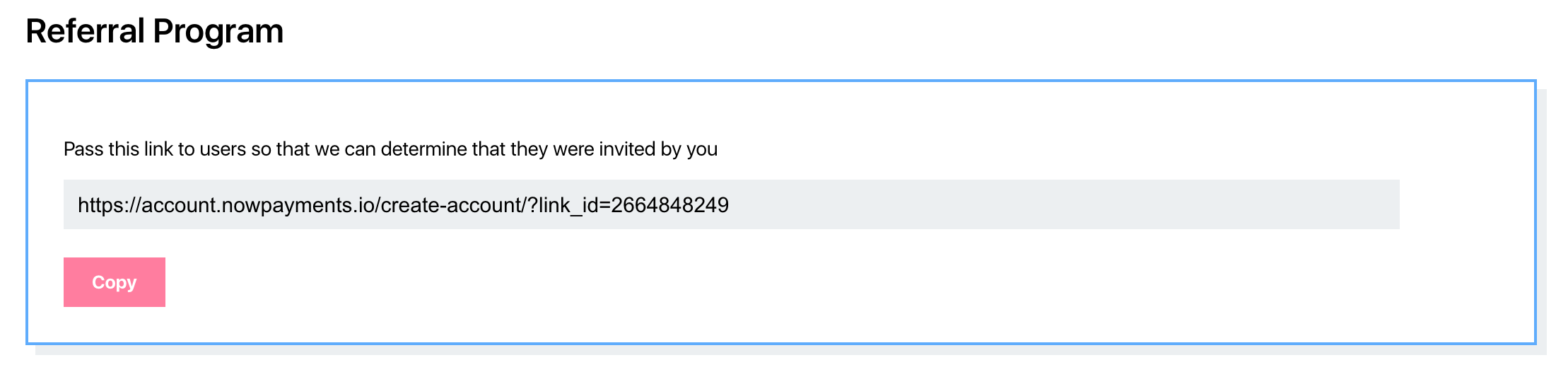 Reset password button