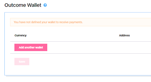 Reset password button